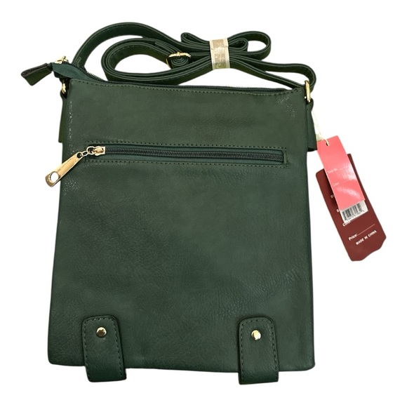 MIRA Collection Mint Green Studded Crossbody Bag - Picture 6 of 7